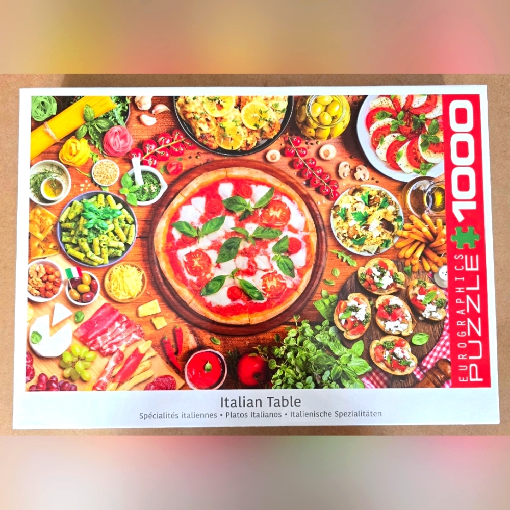 Italian food Puzzle - 1000 Pieces